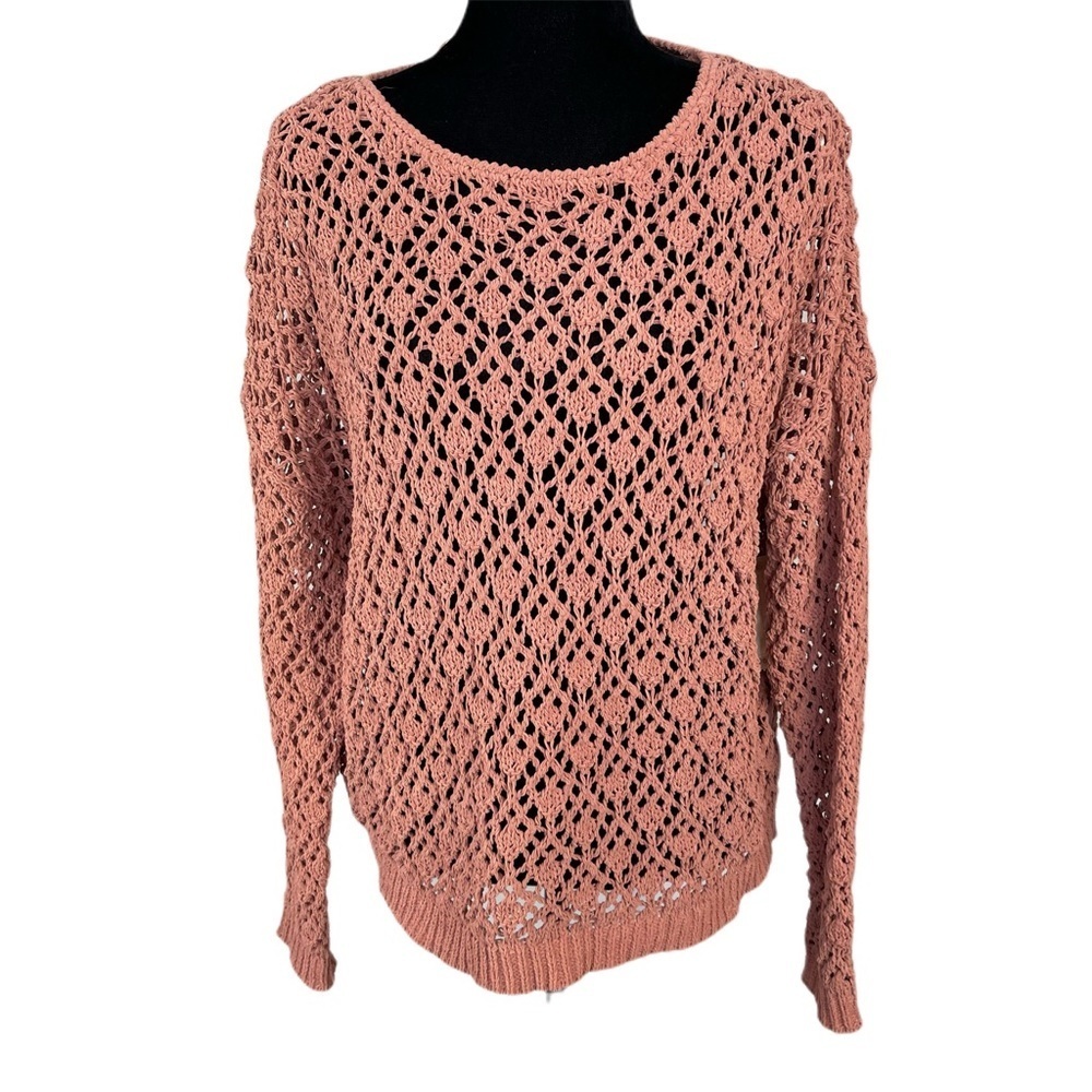 ✅ NWT Atelier by Nicole Miller Weave Sweater size M